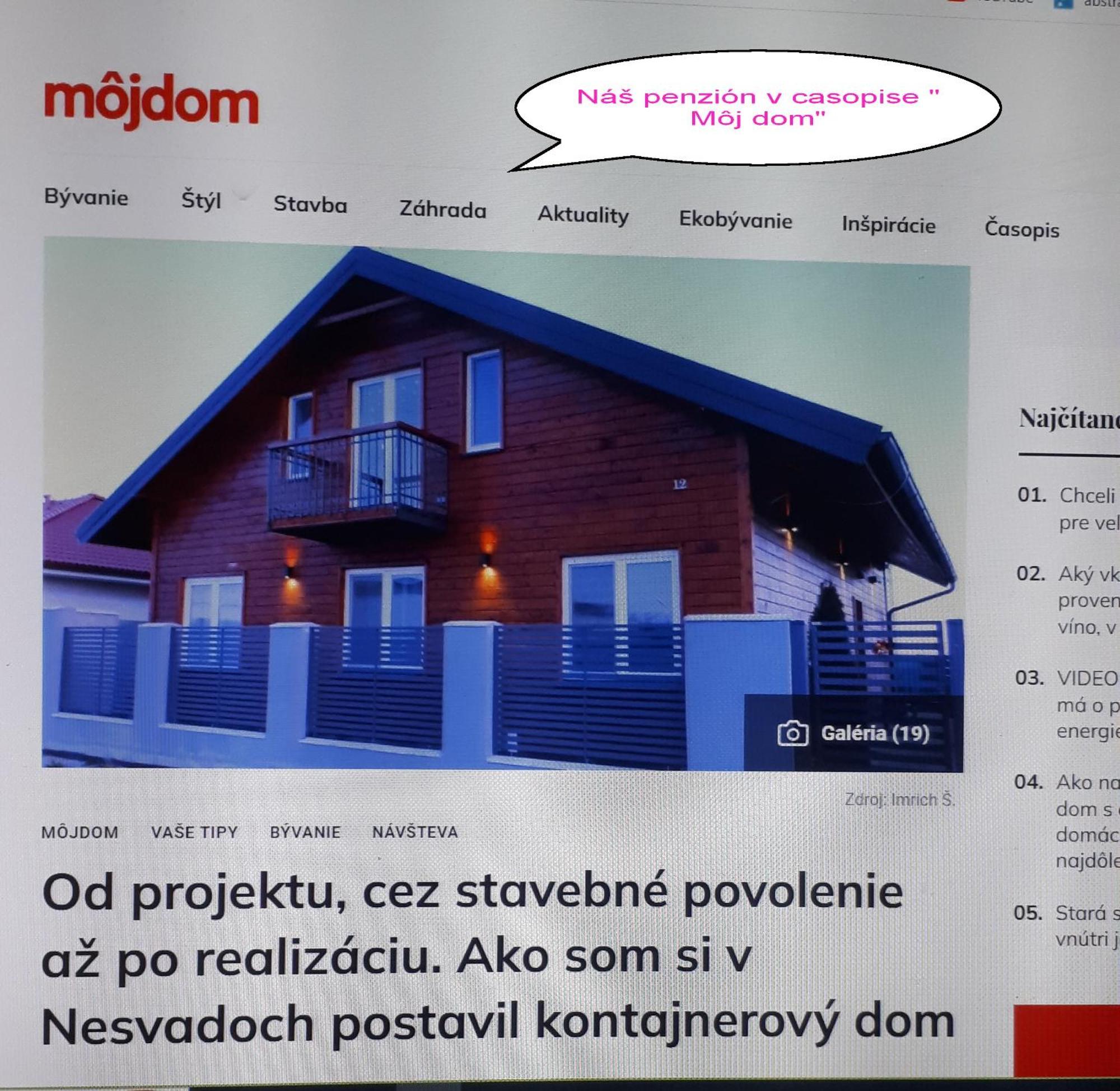 Penzion Florens, Nesvady エクステリア 写真